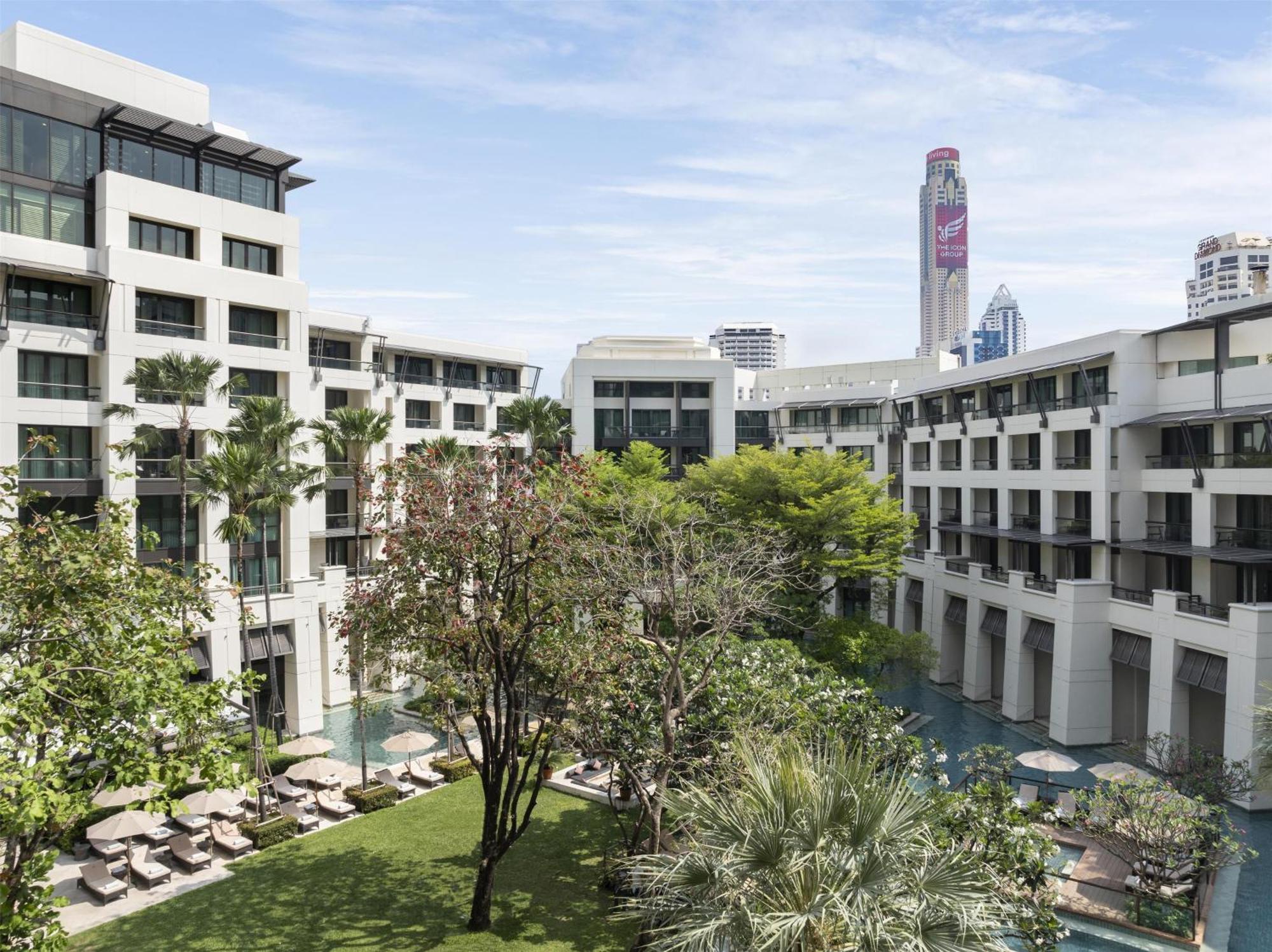 Siam Kempinski Hotel Bangkok Exterior foto