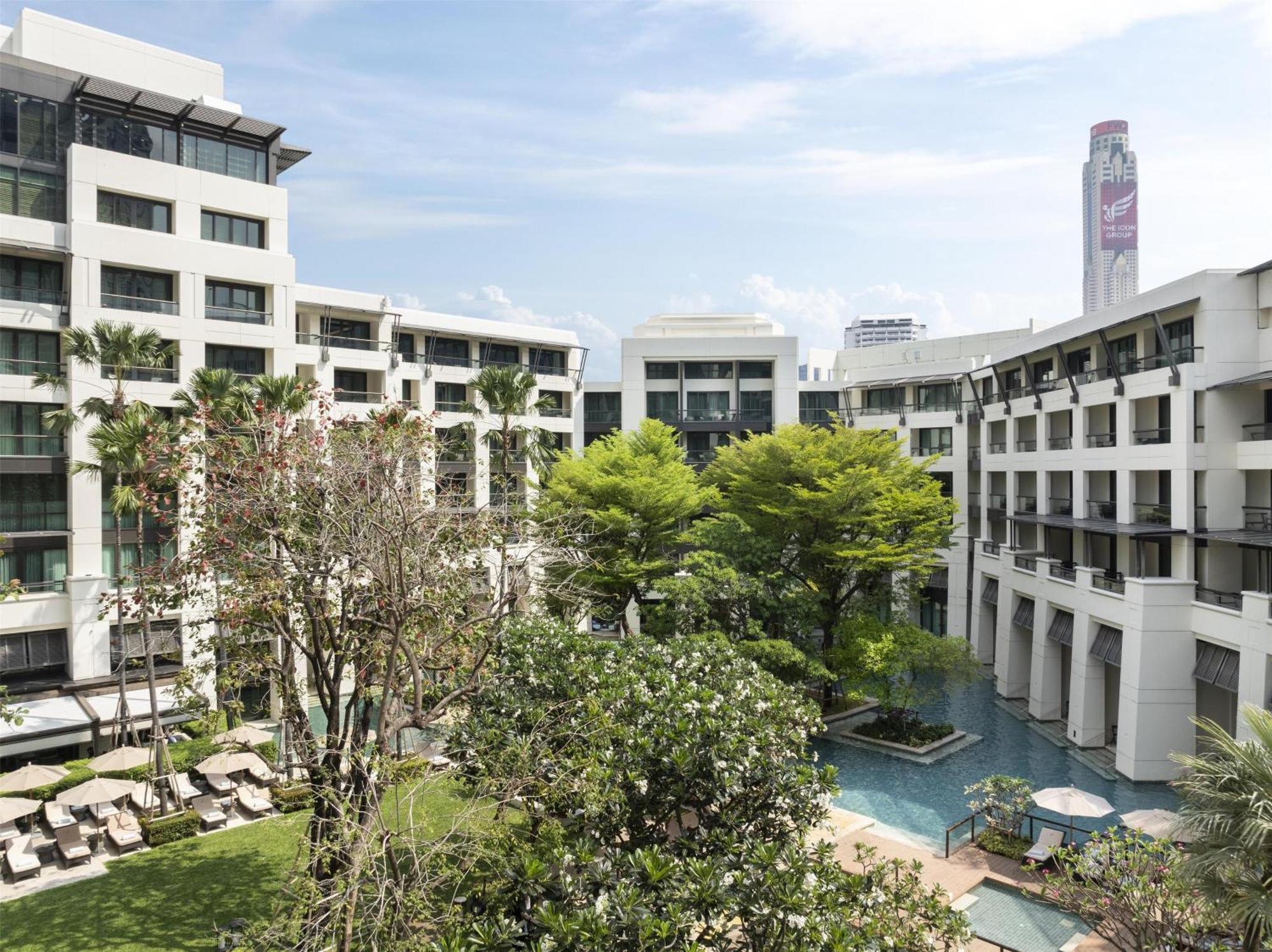 Siam Kempinski Hotel Bangkok Exterior foto